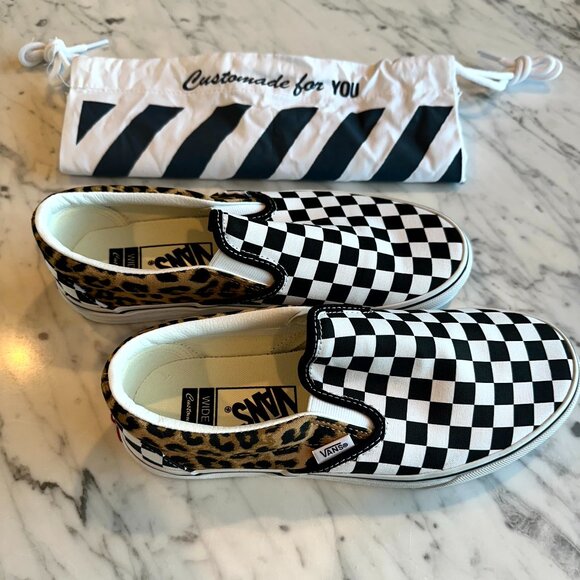 NWOT - Vans Customs Classic Slip-On Shoe Size 8.5 - Picture 5 of 10